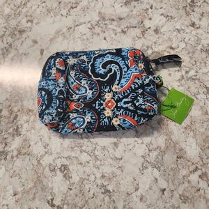 Vera Bradley Blue Paisley Pouch